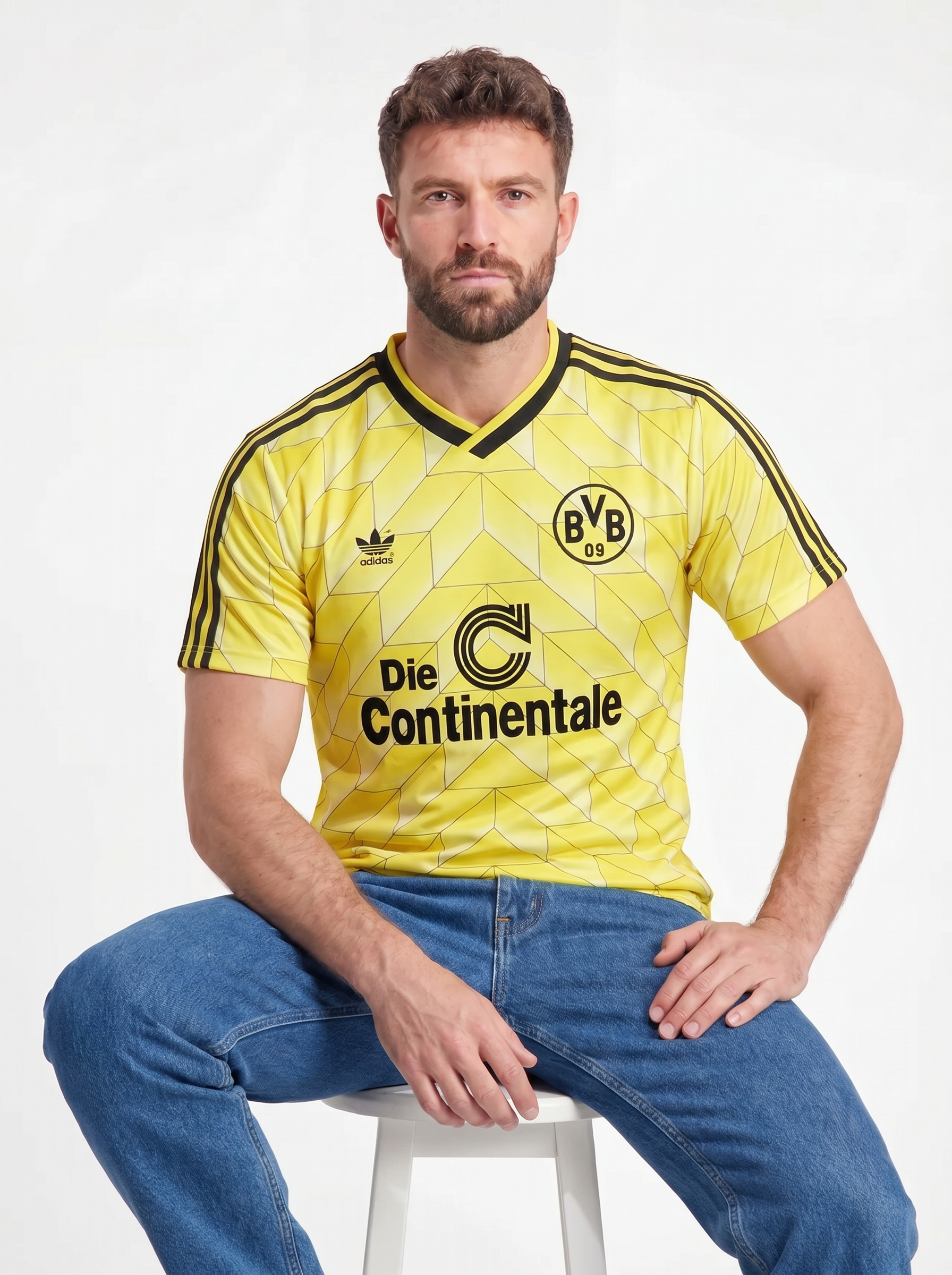 BORUSSIA DORTMUND 1988/89 HOME SHIRT