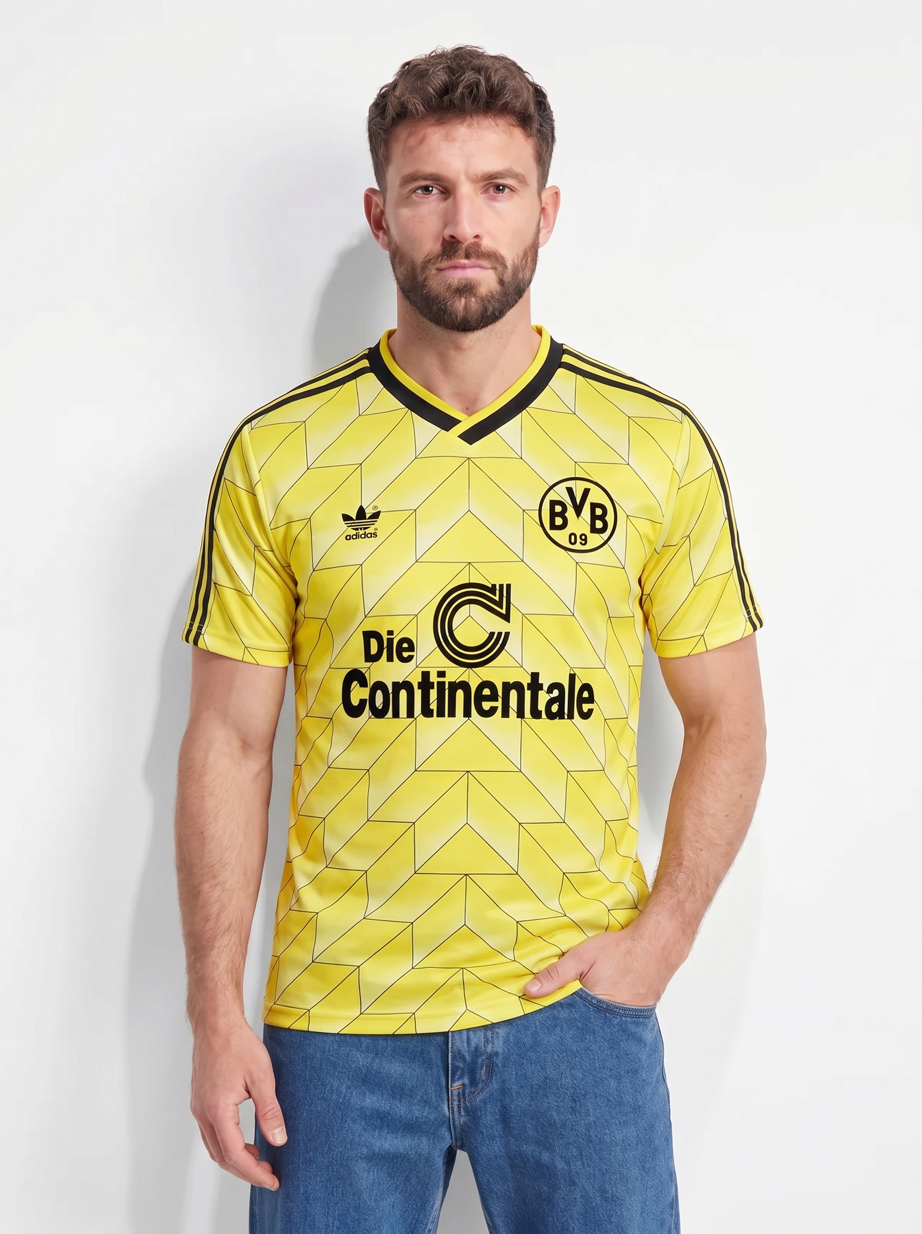 BORUSSIA DORTMUND 1988/89 HOME SHIRT