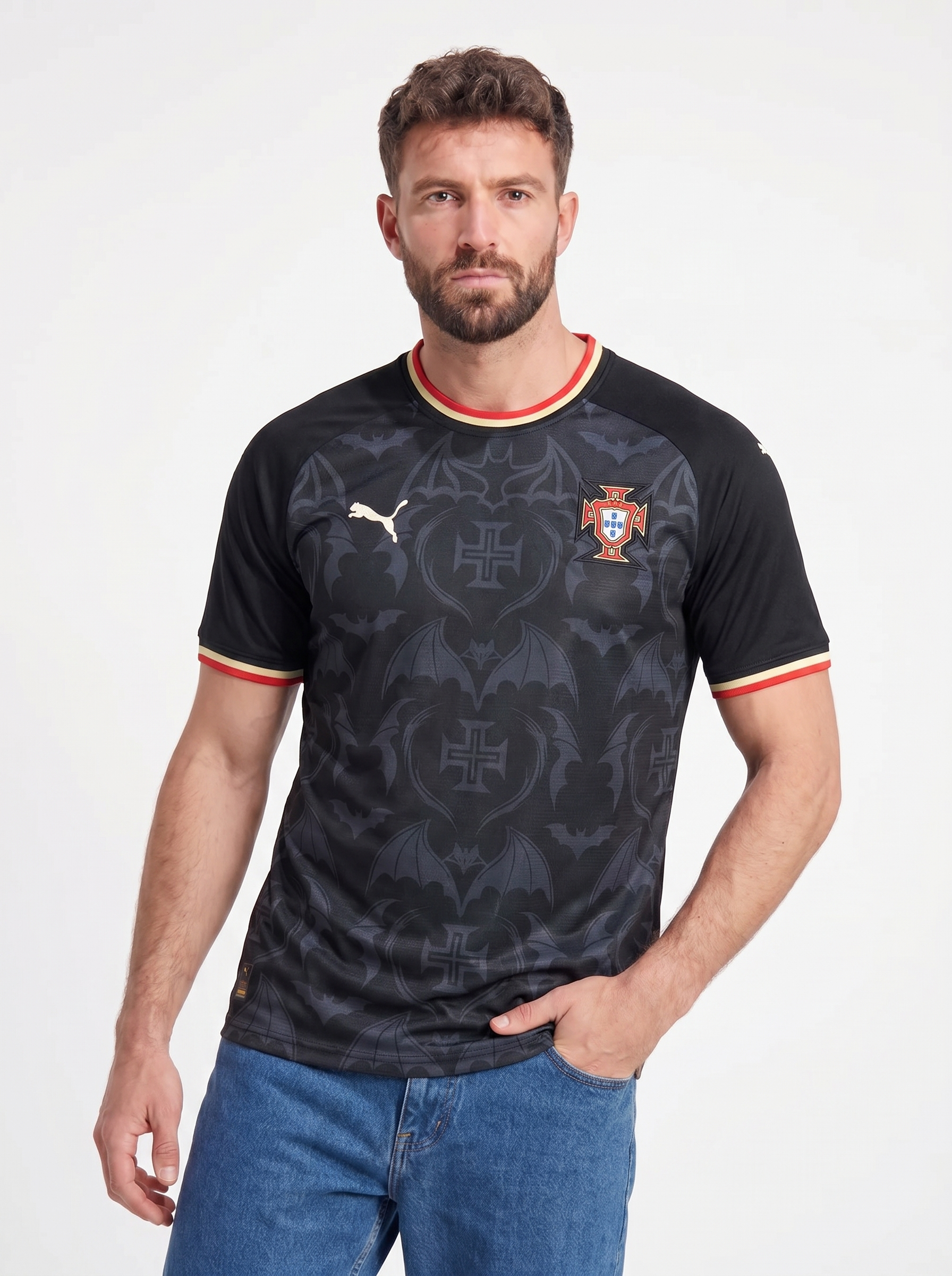 PORTUGAL BLACK SHIRT