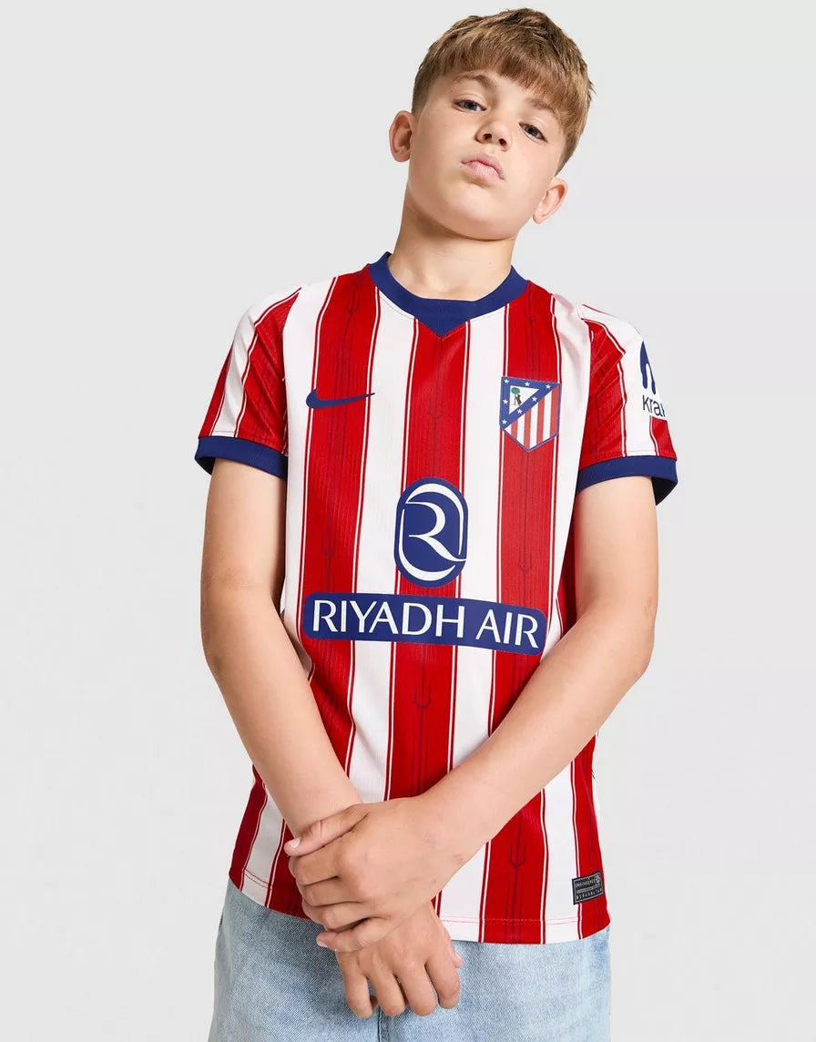 ATLETICO MADRID 2026/27 HOME SHIRT JUNIOR