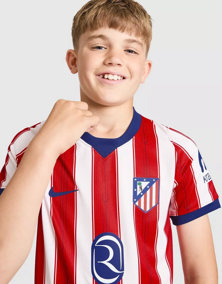 ATLETICO MADRID 2026/27 HOME SHIRT JUNIOR