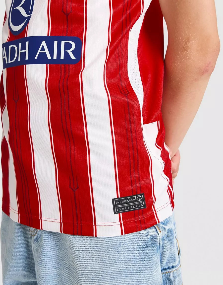 ATLETICO MADRID 2026/27 HOME SHIRT JUNIOR