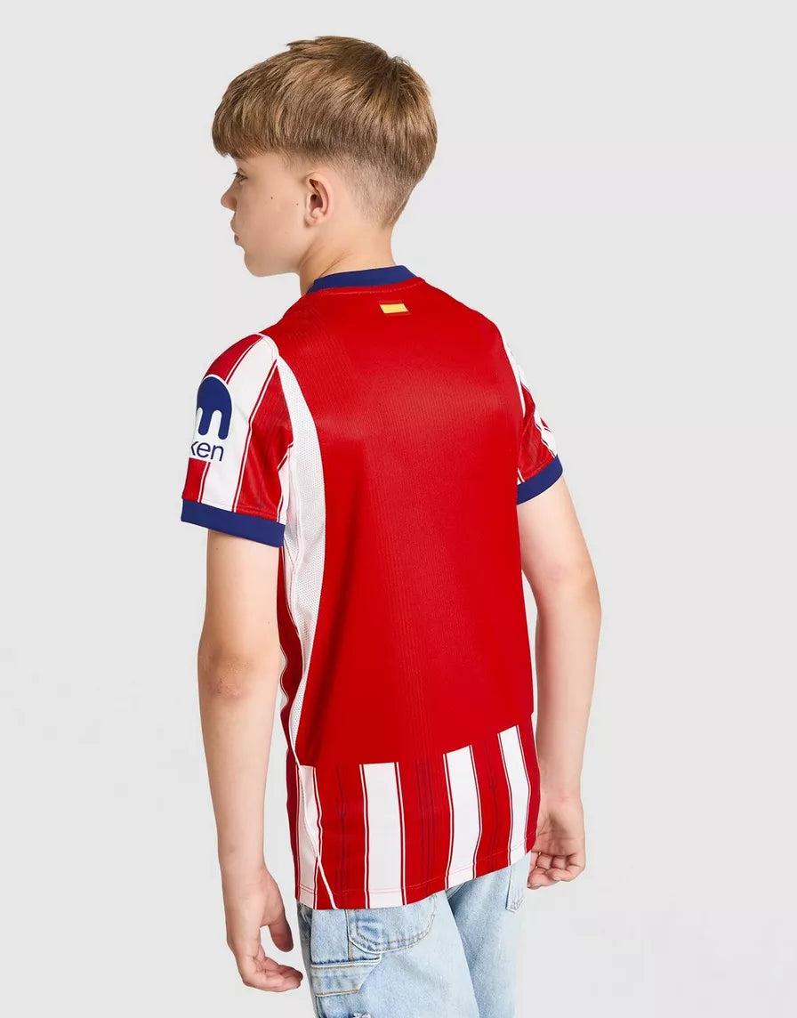 ATLETICO MADRID 2026/27 HOME SHIRT JUNIOR